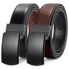 JASGOOD Men's Belt Leather Reversible Belt for Men 1.3" Mens