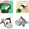 Durable Stainless Steel Bottle Opener,Wall Mounted Silver Opener,for Bartender Cafe