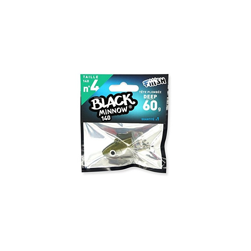 Fiiish Black Minnow Jig Head Deep 60g - Khaki