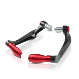 HDD Carbon Fiber Look Motorcycle 7/8" Handlebar Brake Clutch Lever Guard Protector