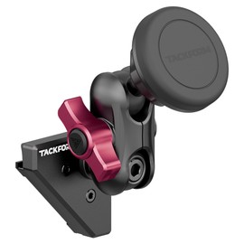 Tackform Link Vent Mount Magnetic Phone Holder - Compatible with 2021-2025 Ford F150 & Raptor, 2023-2025 Ford Super Duty | Aluminum | 2" Arm | Pink | (NOT MAGSAFE Compatible)