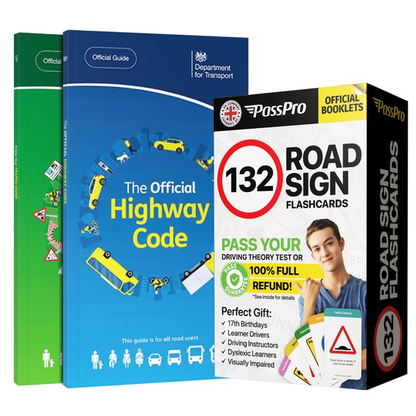 2024 Driving Theory Test Kit: Official DVSA Highway Code Book