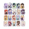 YJacuing Genshin Impact Cute Chibi Reusable Vinyl Stickers (20 PCS)