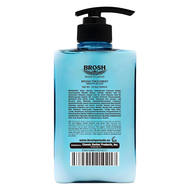 BROSH TREATMENT SMOOTH BLUES 400ml Botanical Treatment Ice Mint