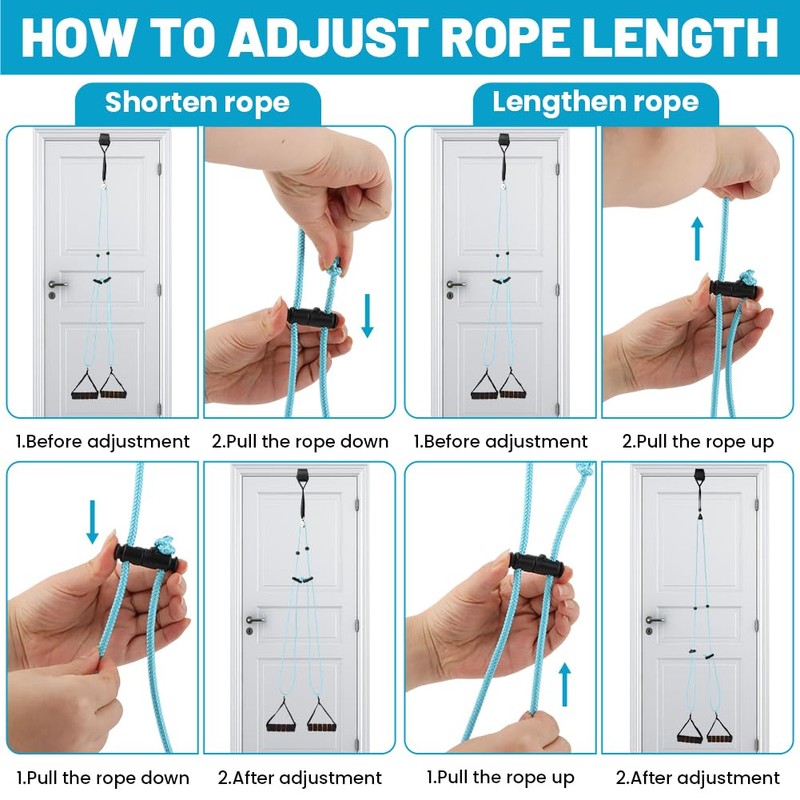 Shoulder Pulley Over The Door, Overhead Shoulder Pulley Arm Exercise