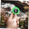 Abaodam 9pcs Carabiner Compass: Pocket Compass for Hiking and Backpacking