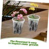 BESPORTBLE 6 Pack Orchid Pots Breathing Planters for Orchids Plants