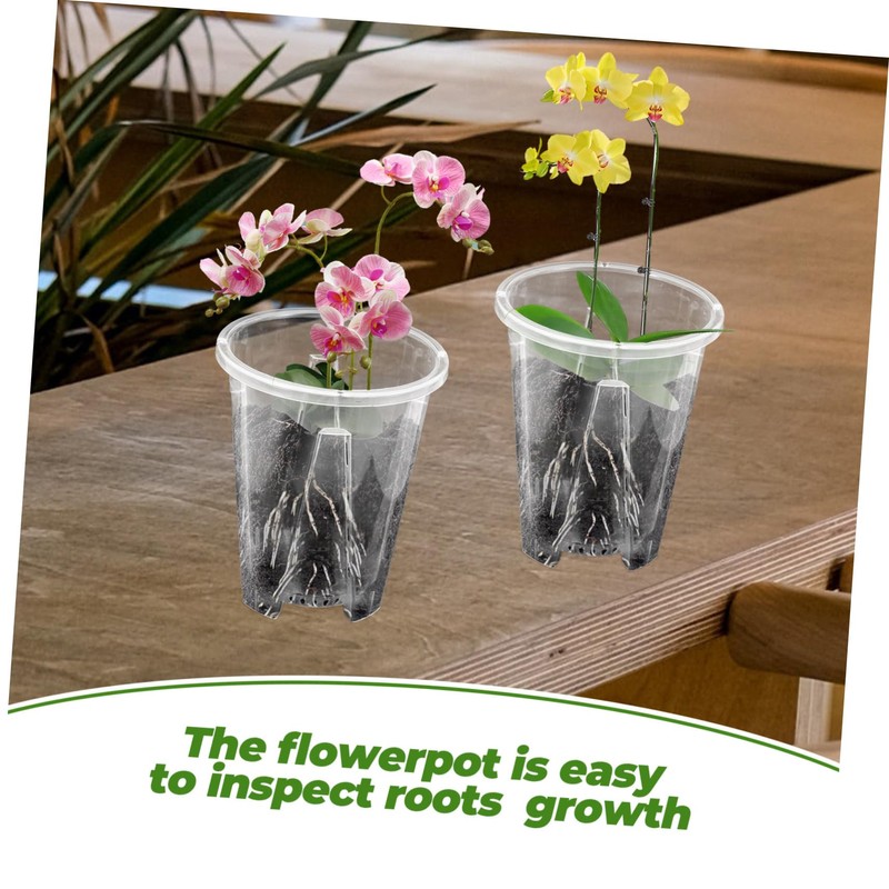 BESPORTBLE 6 Pack Orchid Pots Breathing Planters for Orchids Plants