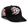 Mochila Gorra Curva Ajustable Para 31 Sombreros Gelato Negra