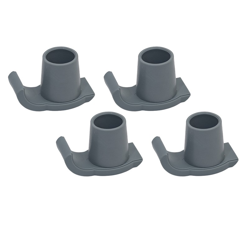 4 Pcs Walker Glide Skis Rubber Universal Walker Ski Glides