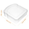 Alipis Sets Safe Sandwich Boxes Large Plastic Containers for Lunch