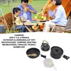 Camping Cookware Portable Nonstick Pot and Pan Set with Kettle