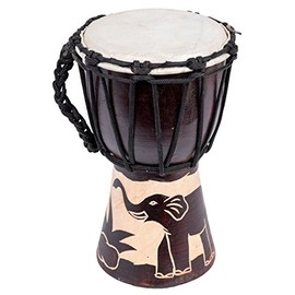 Djembe Drum Bongo Drum Hand Drum Bush Drum Percussion Children Fair Trade 30cm