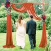 auons Wedding Bow Sheer Curtains Background, 600 x 75 cm