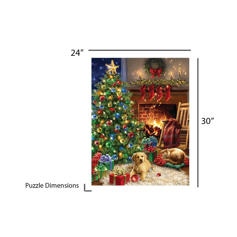 Springbok - Christmas Morning - 1000 Piece Jigsaw Puzzle- Classic