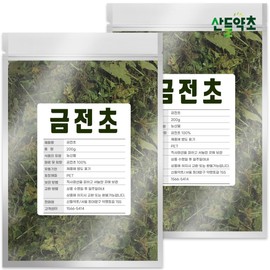 Domestic gold herb 200gx2 pack long bottle flower herb / 국산 금전초 200gx2팩 긴병꽃풀