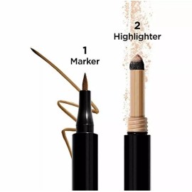 Revlon Colorstay Shape & Glow Eye Brow Marker and Highlighter, Soft Brown (0.02