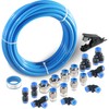 MSAEIQUN Pneumatic Tubing Blue Polyurethane PU Air Hose Pipe Tube