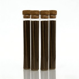 Natural Chinese Kynam Agarwood Incense Sticks - High-Pressure Compressed Pure Agarwood Powder, Cooling Sensation with Floral & Fruity Fragrance Notes (40g)