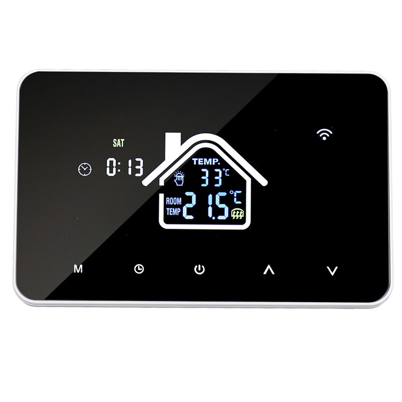 Floor Heating Thermostat 16A 4.3 Inch Touch Screen High Accuracy