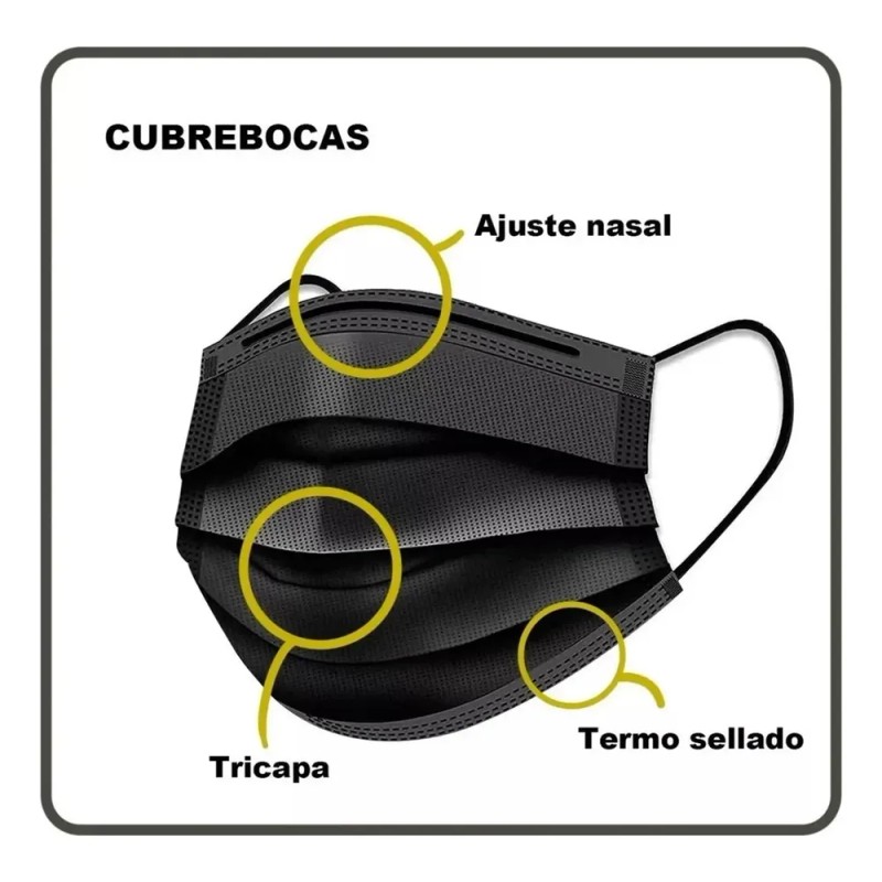 Y 300pcs Mascarilla Desechable Individualmente Envasada B