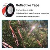 SUJAYU Bird Scare Tape, 1''x260FT Red Spiral Double Sided Repellent