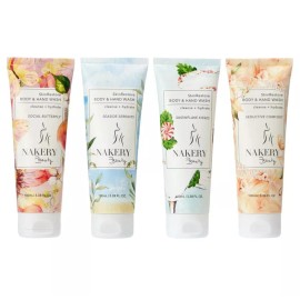 Nakery Beauty 4-piece Hand and body Wash-NEW