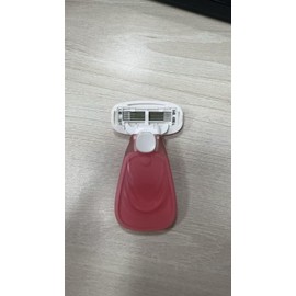 Keropy Travel Razor Kit for Women, Mini Handle + Refill，orange