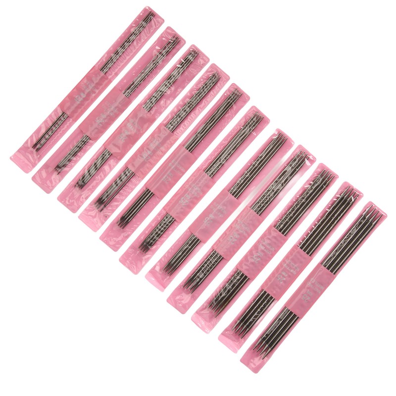11 Sizes 44pcs Double Pointed Knitting Needles Set 2mm to
