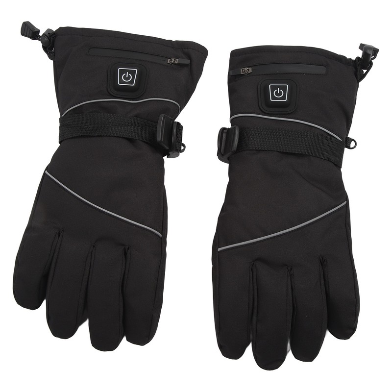 USB Heated Gloves 3 Temperature Gears Waterproof Windproof Keep Warm