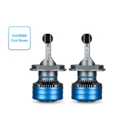 TYPE S PRO UltraBright LED Fog Lights 9005/9006 Single Beam, 13,200 Lumens, 6500K Cool White, Plug & Play Fog Lamp Bulbs Replacement Kit for Cars, Trucks, SUVs, Off-Road Vehicles, High Power LEDs