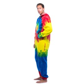 #followme 6436-MULTI-XXL Jumpsuit/Adult Onesie/Pajamas