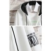 KOTRBOY Men's Hoodie, Short Sleeve, Summer Clothes, Men's, Solid, Hooded,