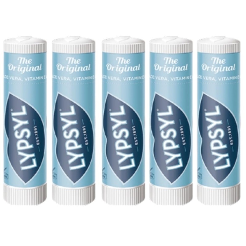 Lypsyl UnTinted Lip Balm Stick 10-Pack – SPF15 – 5x