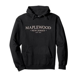 Maplewood New Jersey - Simple Maplewood NJ Pullover Hoodie