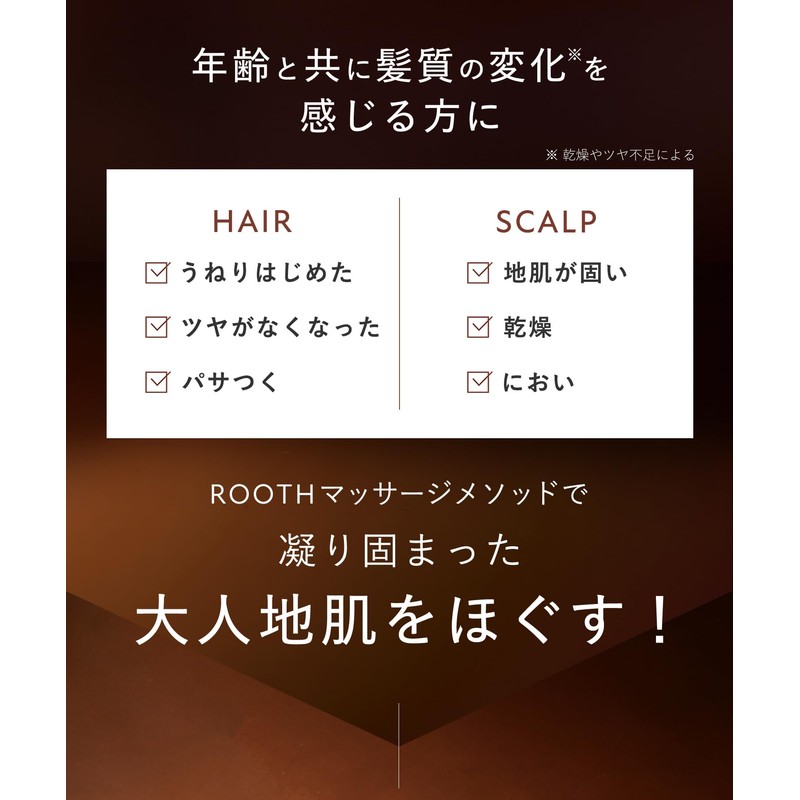 BOTANIST Botanist ROOTH Loose Aging Care Shampoo Treatment Set Refill