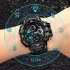 CACTUS ARCOIRIS Set Reloj Digital Caballero Relog Deportivo Pulsera Hombre