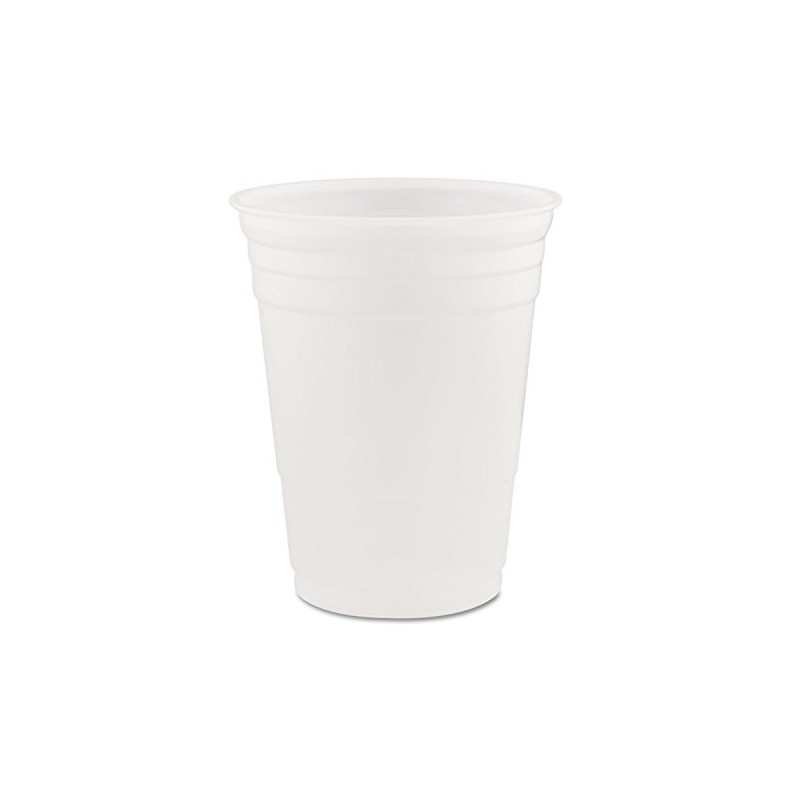 Dart P16 16 oz Trans Str Wall PS Party Cup