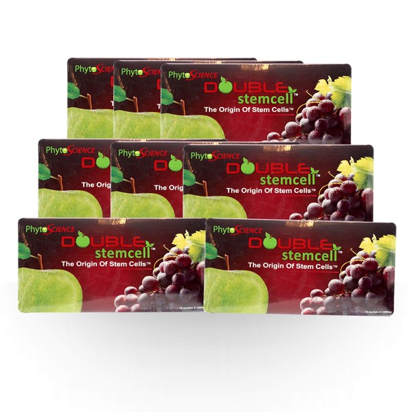 10 Packs (Swiss Quality Formula) PhytoScience Apple Grape Double Stemcell