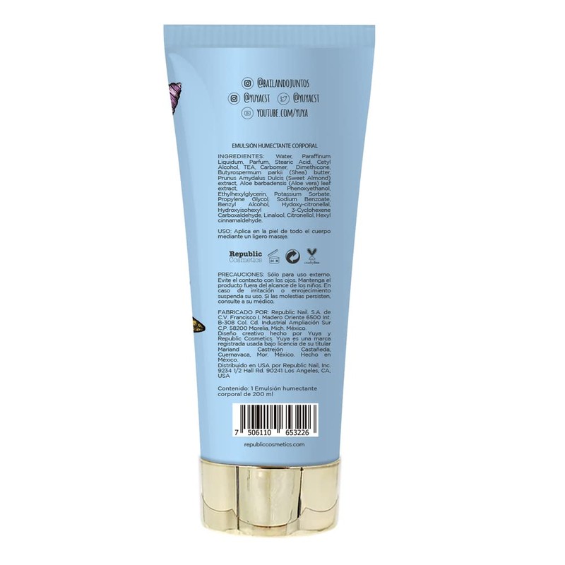 Yuya - Republic Cosmetics Emulsión Humectante Corporal "Viva el Mar,