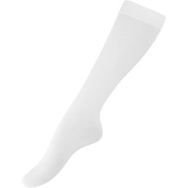 Calcetin Mediana Compresión/Blanco