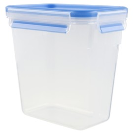 Tefal Master Seal Fresh Rectangle Food Storage, Clear/Blue, 1.6 Litre