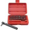 KAIFNT K403 Comprehensive Torx Bit Set with Mini Ratchet Wrench,