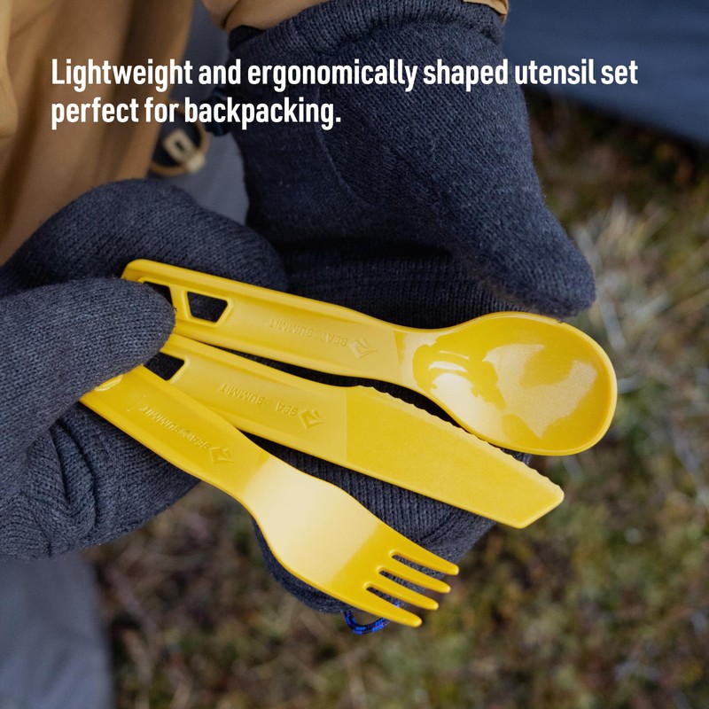 Sea to Summit Passage Camp Cutlery Set, Fork, Spoon and