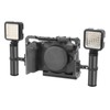 138mm Camera Cage Handle Grip Carbon Fiber Aluminum Alloy Universal