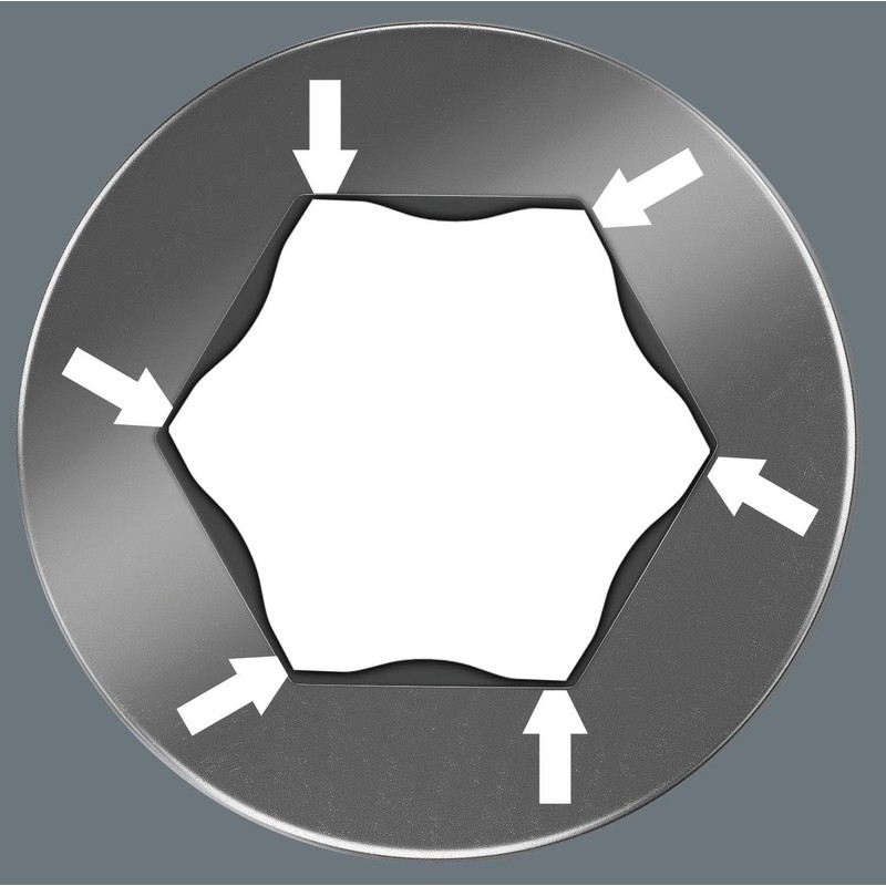 Wera 05022101001 Magnet-L-key Set for 950 PKL/7B SM metric