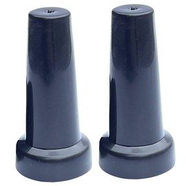 DOITOOL Clear Umbrella Walking Cane Tips 2pcs Protector Hiking End Sun Walking Sticks Replacement Umbrella Trekking Caps Tips Covers Accessories Pole Tops Re Tip Rubber Cane Tips Bubble Umbrella