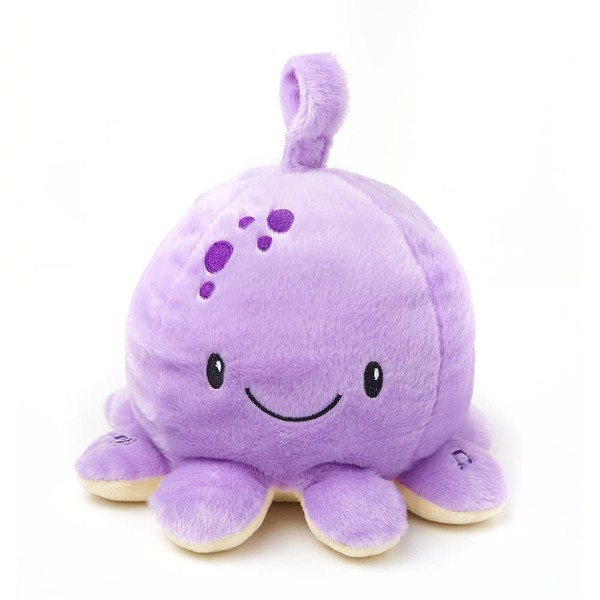Cuddle Barn - Lullababies - Oswald The Octopus | Animated Musical Stuffed Aquatic Animal Baby Plush Toy with Soothing Lights and Volume Control, 6"