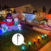 Christmas Light Stakes Universal Yard Lawn Holiday Light Stakes for