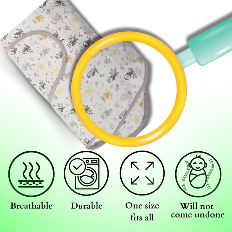 Miracle Blanket Swaddle Wrap – Help Your Newborn Sleep Longer